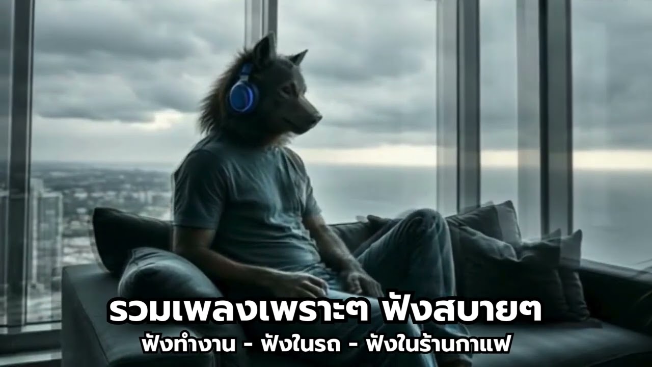 เพลงเพราะๆ ฟังสบายๆ ไปกับ LOFI WOLF (อะคูสติก / ฟังที่ทำงาน - ฟังในรถ - ฟังในร้านกาแฟ)