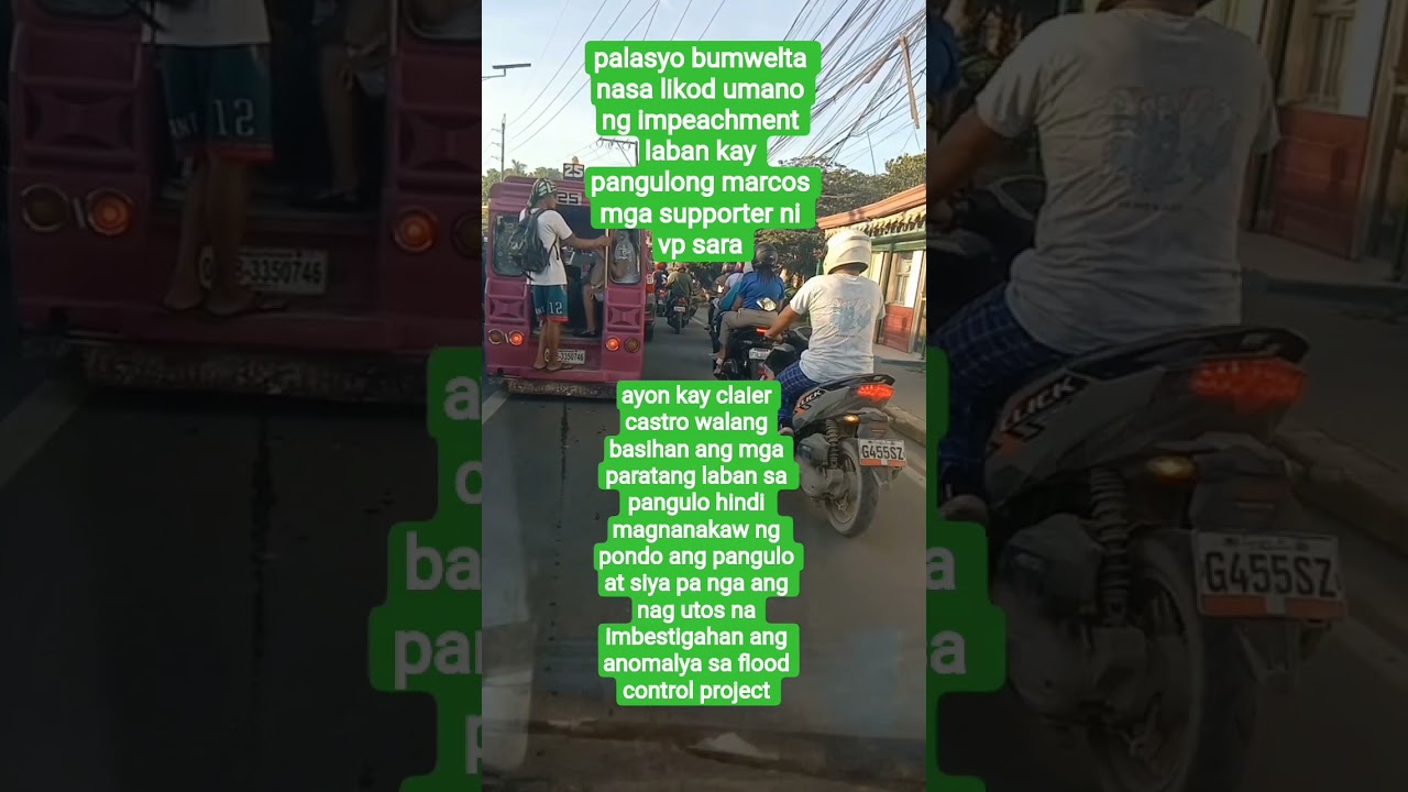 nakaka gulat claire castro mga supporter ni vp sara ang nasalikod ng impeachment laban kay marcos