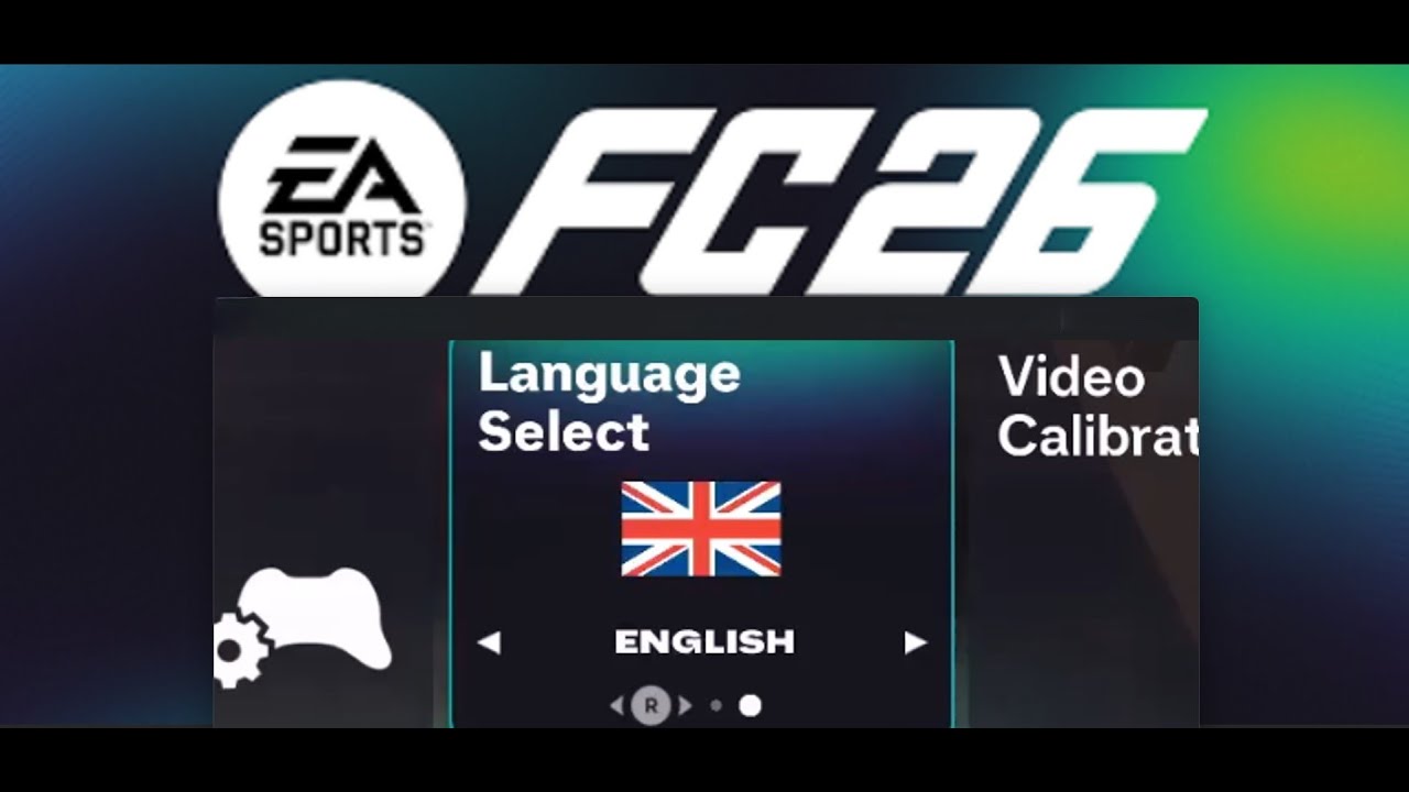Как изменить язык в игре EA SPORTS FC 26