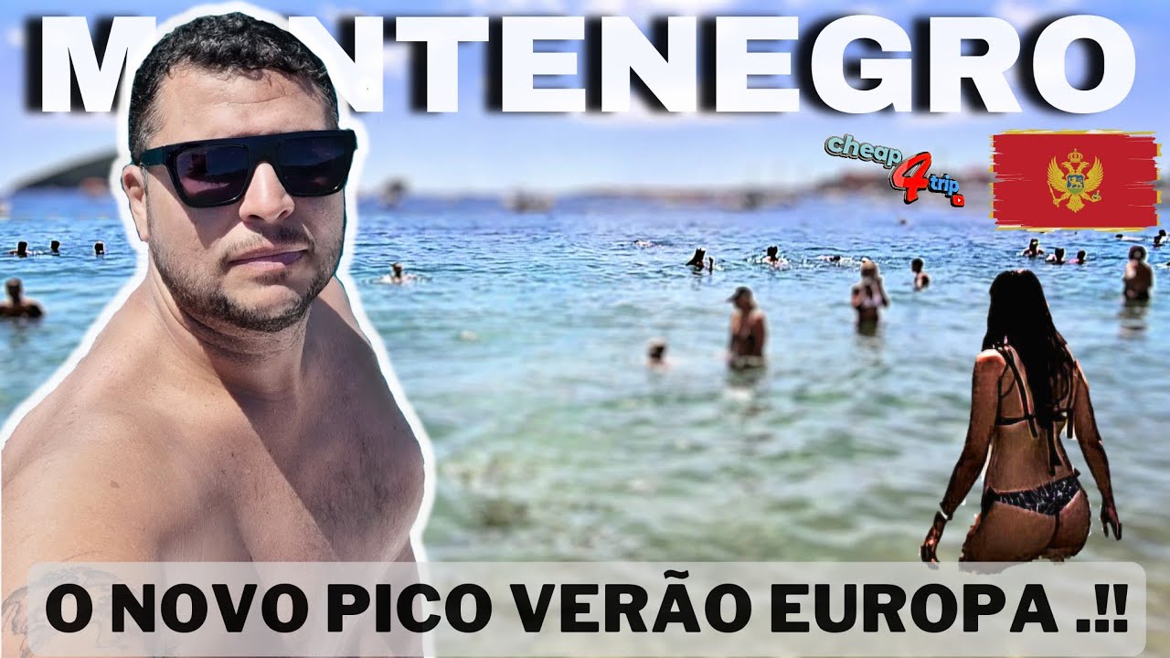 MONTENEGRO 🇲🇪 NOVO QUERIDINHO? BUDVA tem PRAIAS INCRÍVEIS, GENTE LINDA e PREÇOS BAIXOS, CHEAP4TRIP
