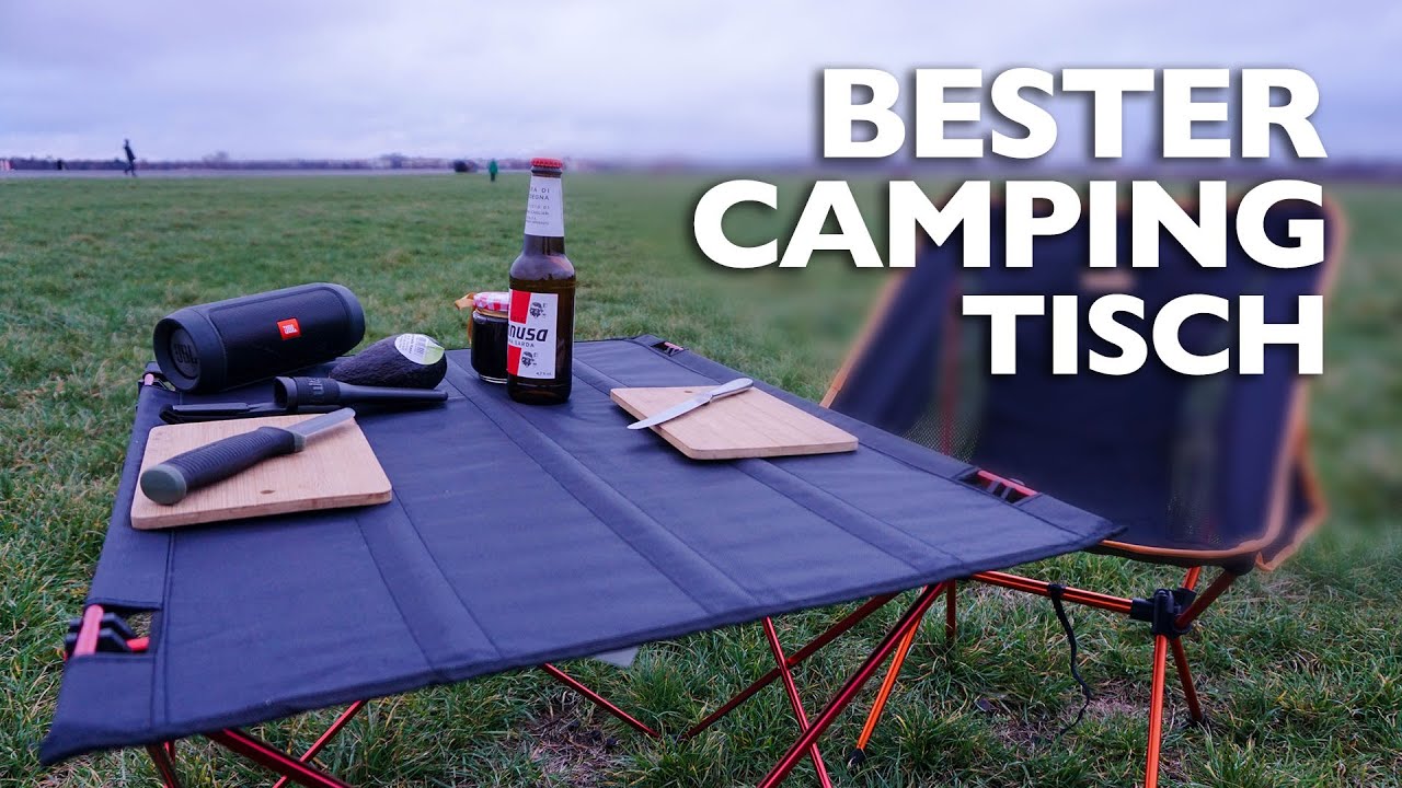 Bester Campingtisch Outdoor Camping Wandern - Klapptisch Relaxdays