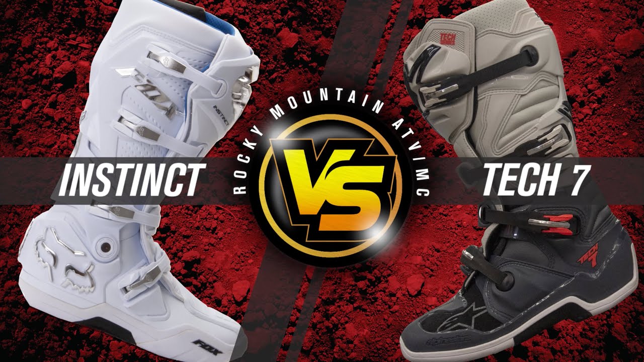 Fox Racing Instinct vs Alpinestars Tech 7 | Which Motocross Boot is Best For You?