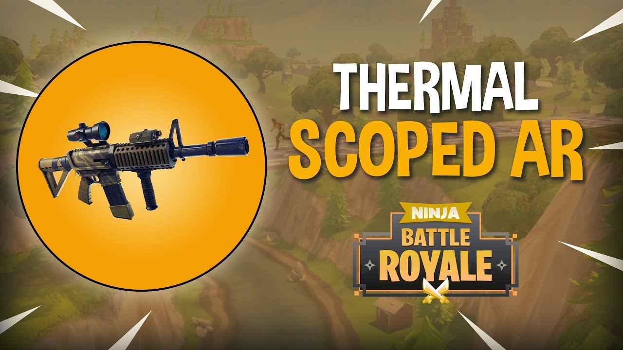 New Thermal Scoped AR!! - Fortnite Battle Royale Gameplay - Ninja