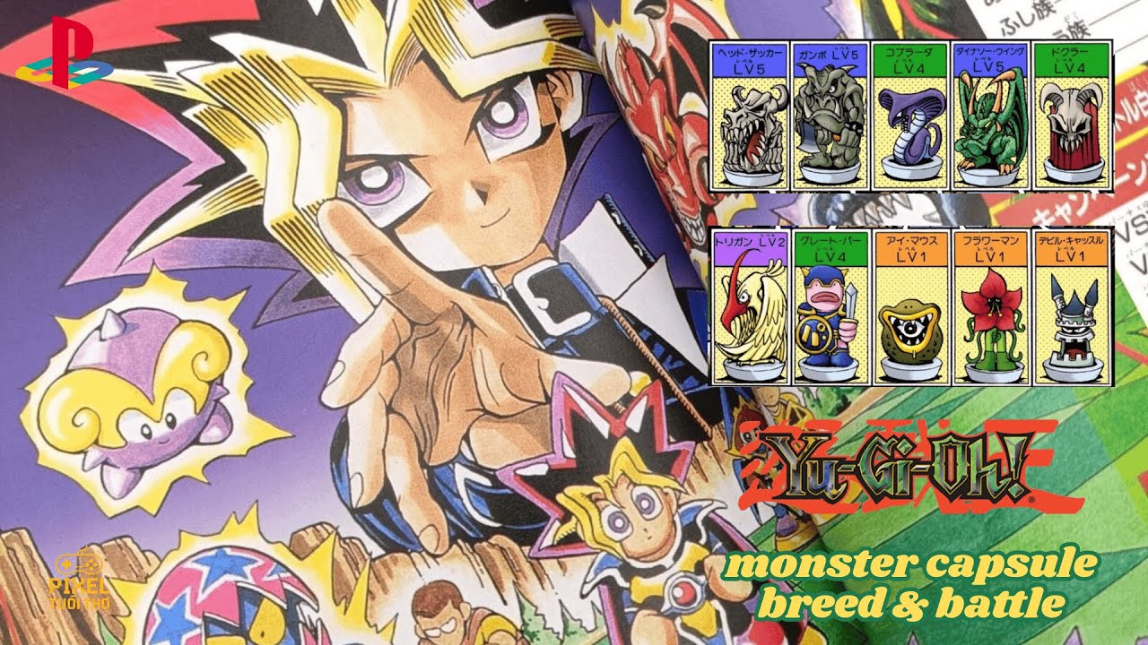 Yu-Gi-Oh! Monster Capsule Breed & Battle | PS1 | Hướng Dẫn Cơ Bản Cho Người Mới Chơi
