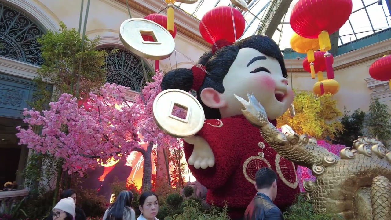 The Bellagio Hotel Las Vegas: Chinese New Year Display