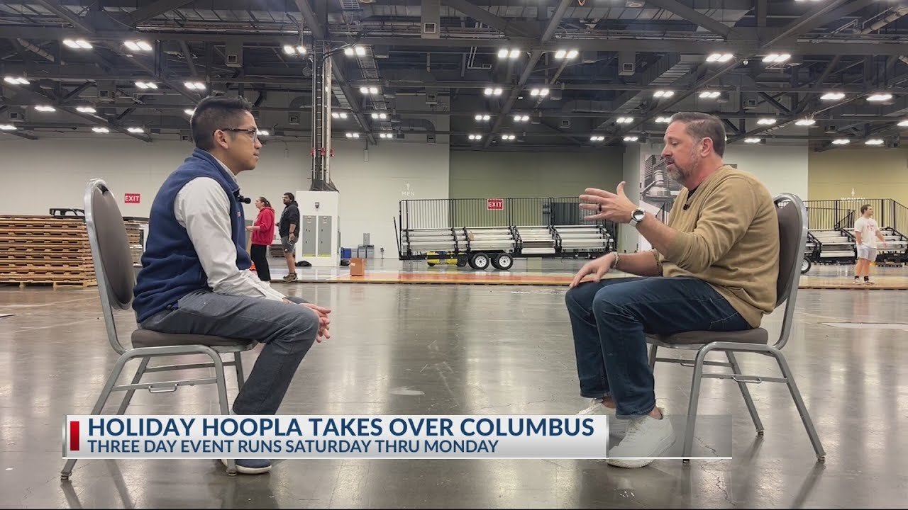 Holiday Hoopla takes over Columbus Convention Center