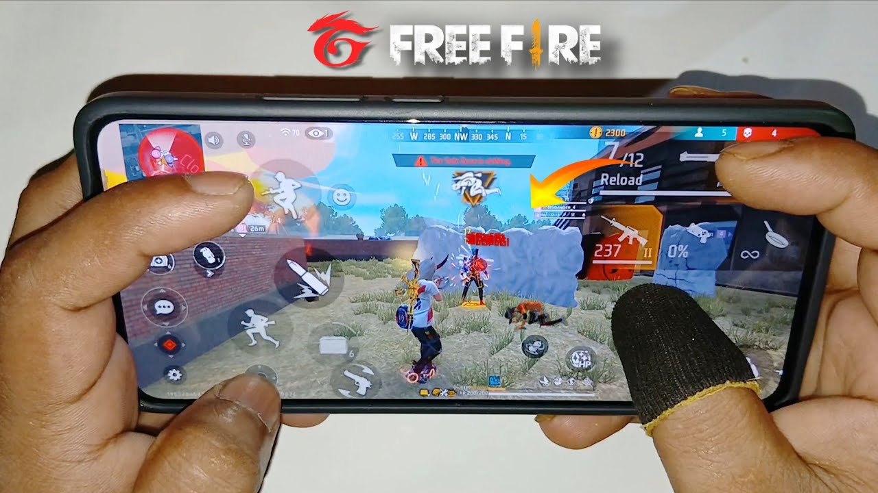 Handcam ⚡️ Redmi Note 14 5G | Free Fire Gameplay