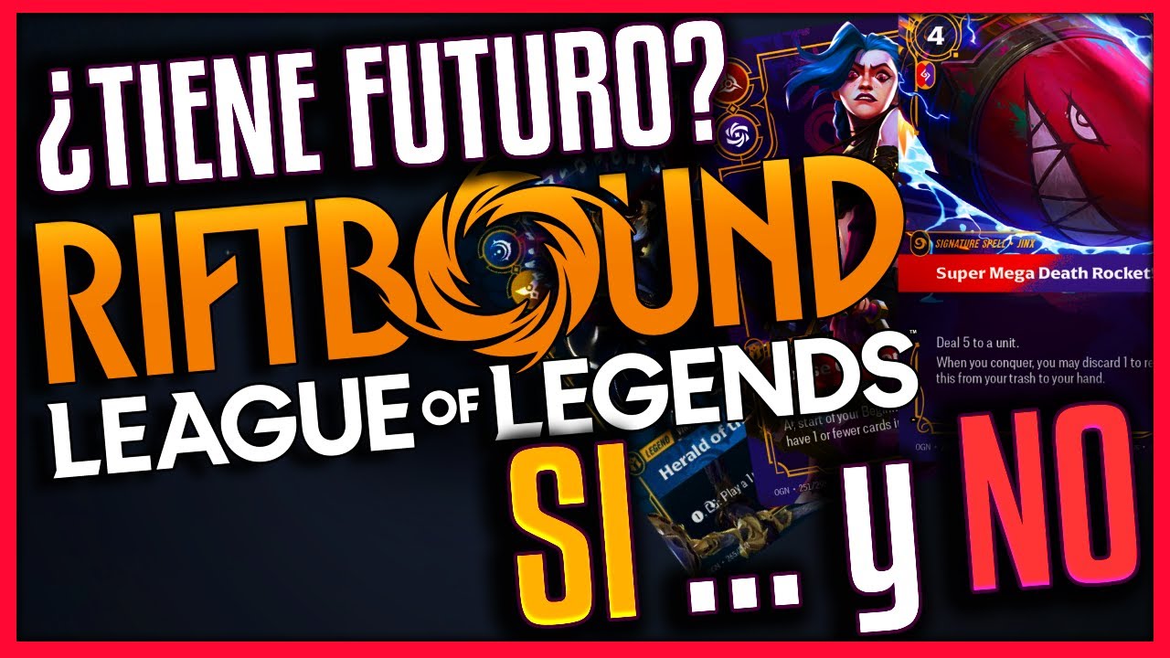 El NUEVO TCG de LEAGUE OF LEGENDS: RIFTBOUND
