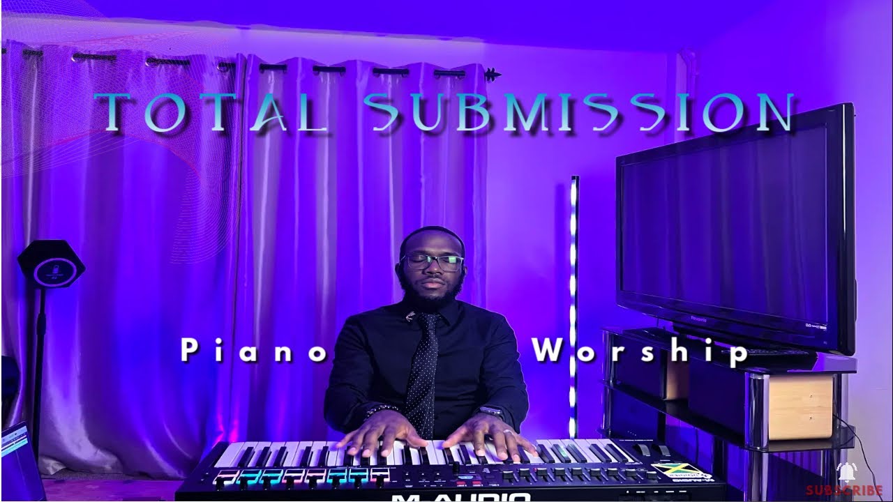 Total Submission ||Worship Piano Instrumental #pianoworshipmusic #worshipinstrumentals #christian