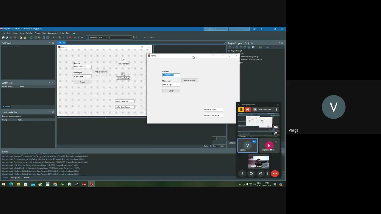 Apresenta&ccedil;&atilde;o do componente EuAtendo WhatsApp para Delphi