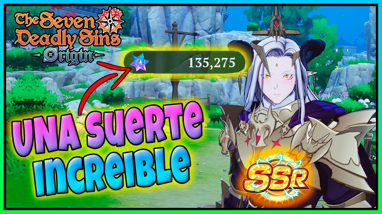 Tirando 135K GEMAS en The Seven Deadly Sins: Origin – ¡No vas a creer lo que salió! 💥