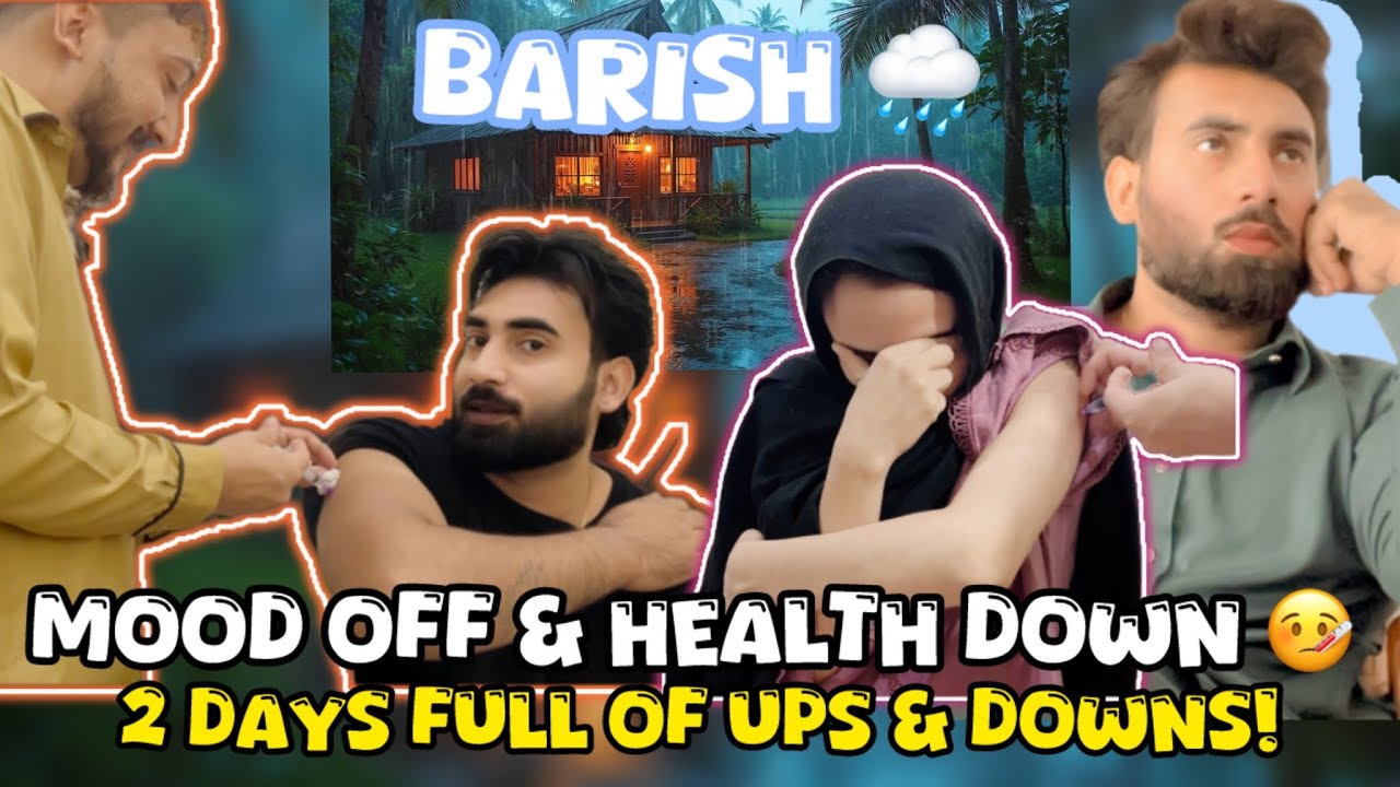 2 Din Ka Safar 🌧️ | Mood Off, Barish, Family & Health Issues 🤒 | Suleman Saim Vlogs