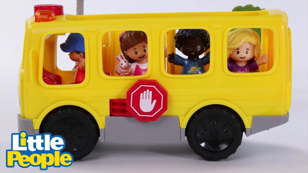 The Wheels on the Bus | Toy Stop Motion | Little People - Fisher Price