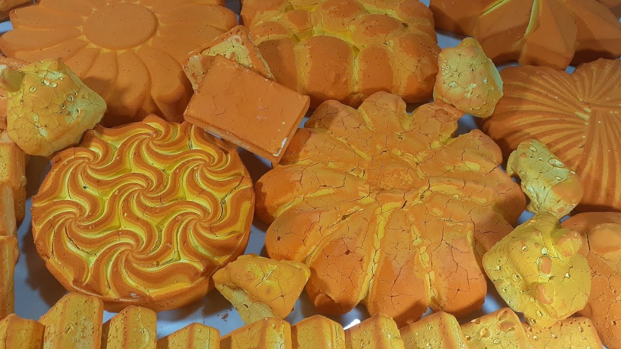 Yellow Gymchalk Reforms water crumble 💛💛🌊🌊~ Happy birthday to you 🎂🥳🥳~paste play~ soft and crispy 😍