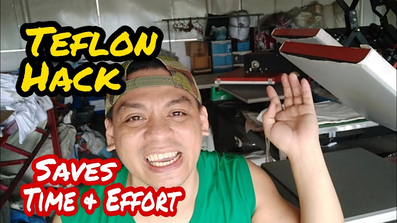 Teflon Hack | T shirtPrinting Business | Extra Income | Sir Ton Prints