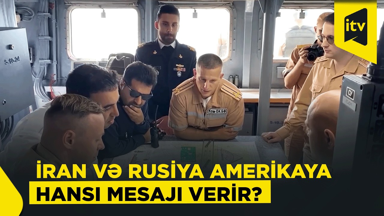 Rusiya döyüş gəmisi İranın Hörmüz boğazında keçirdiyi hərbi təlimlərə qoşuldu