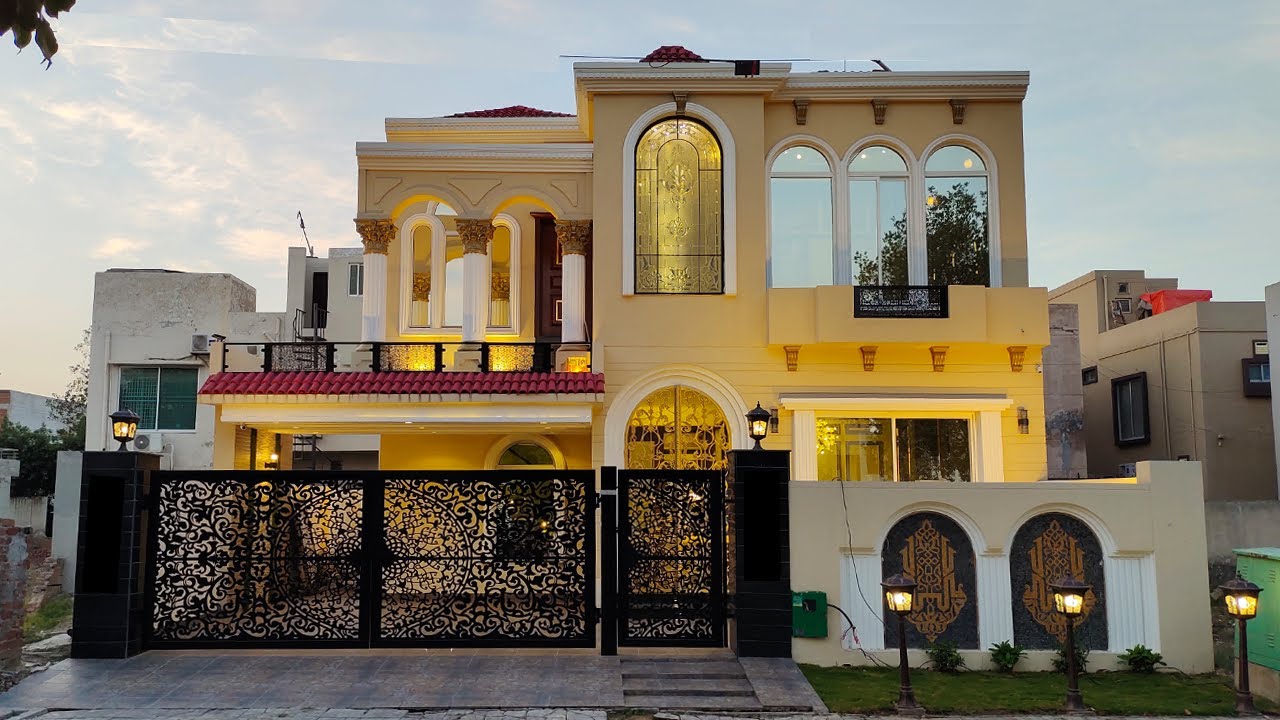 10 Marla Very Beautiful Spanish House🏘️ With 6 Beds in Bahria Town Lahore in urdu/Hindi Al-Ali Group
