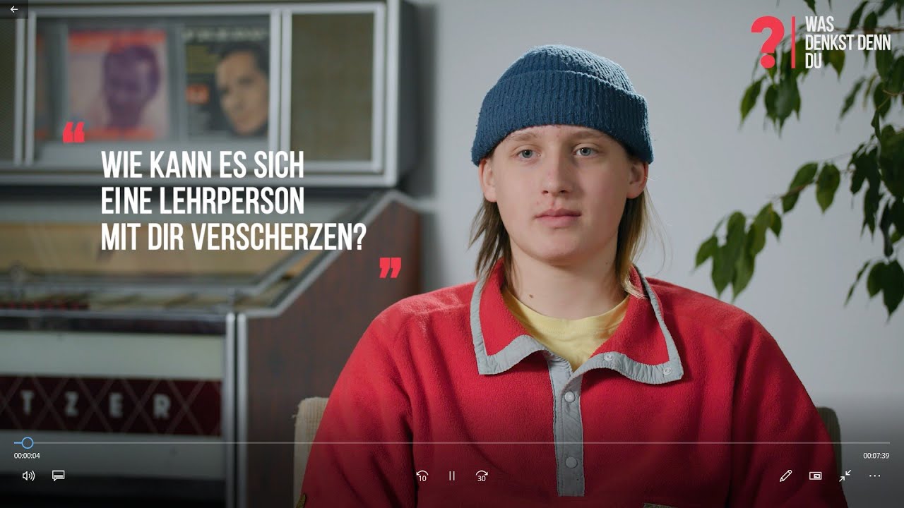 Wie kann es sich eine Lehrperson mit dir verscherzen?