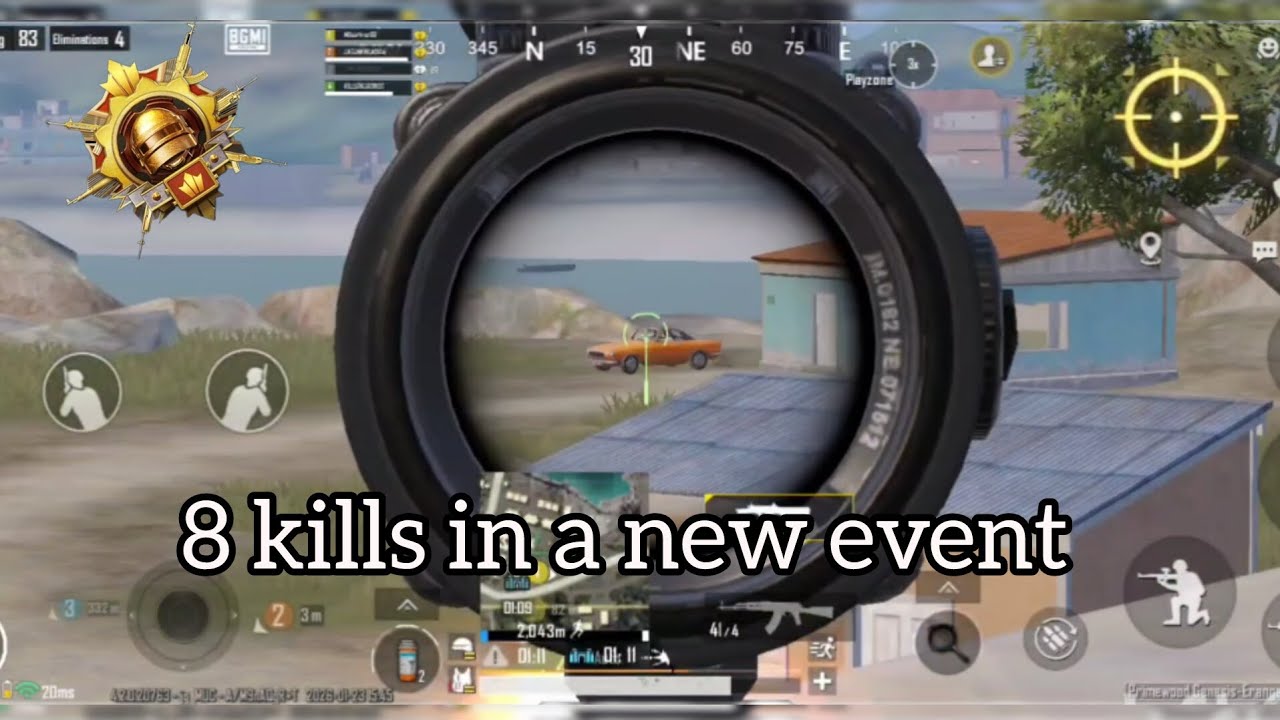  Solo 8 kills in new event @JONATHANGAMINGYT @DynamoGaming @officialscoutop @MortaLyt 