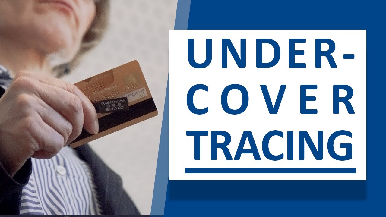 Undercover Tracing & How To Get Away with It