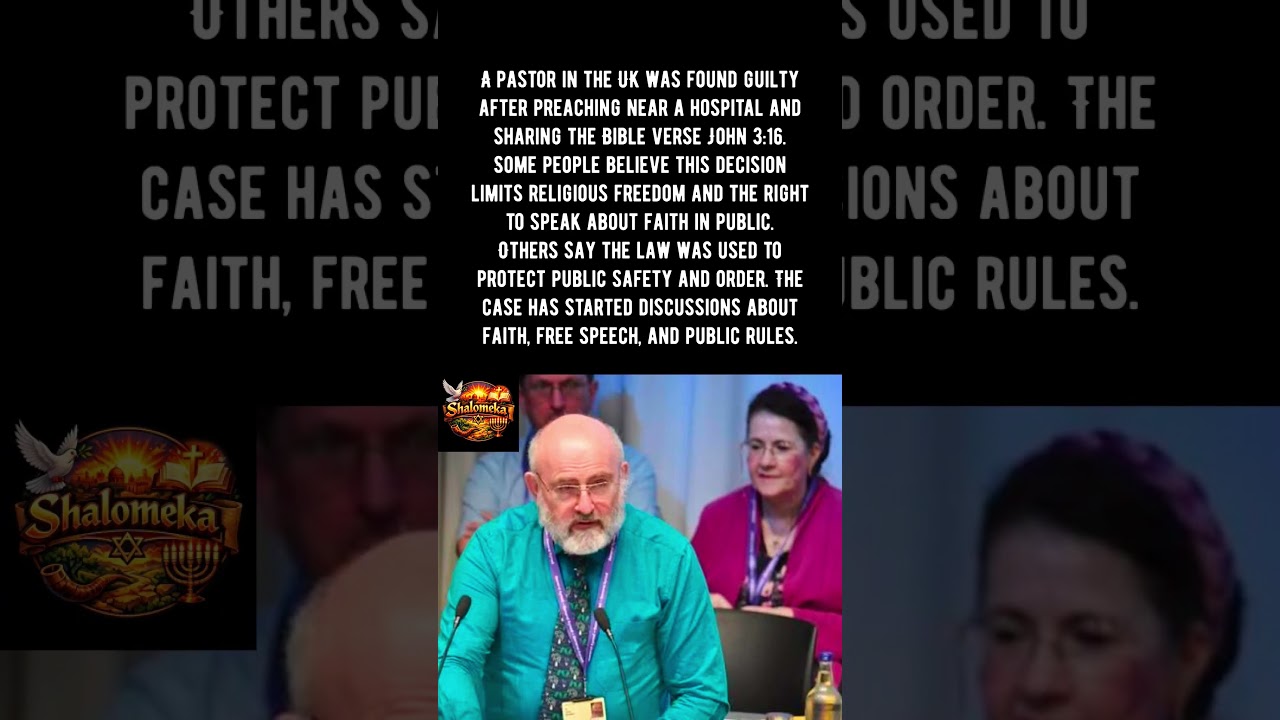 Pastor in Trouble Over Public Preaching#ReligiousFreedom#John316#Freespeech