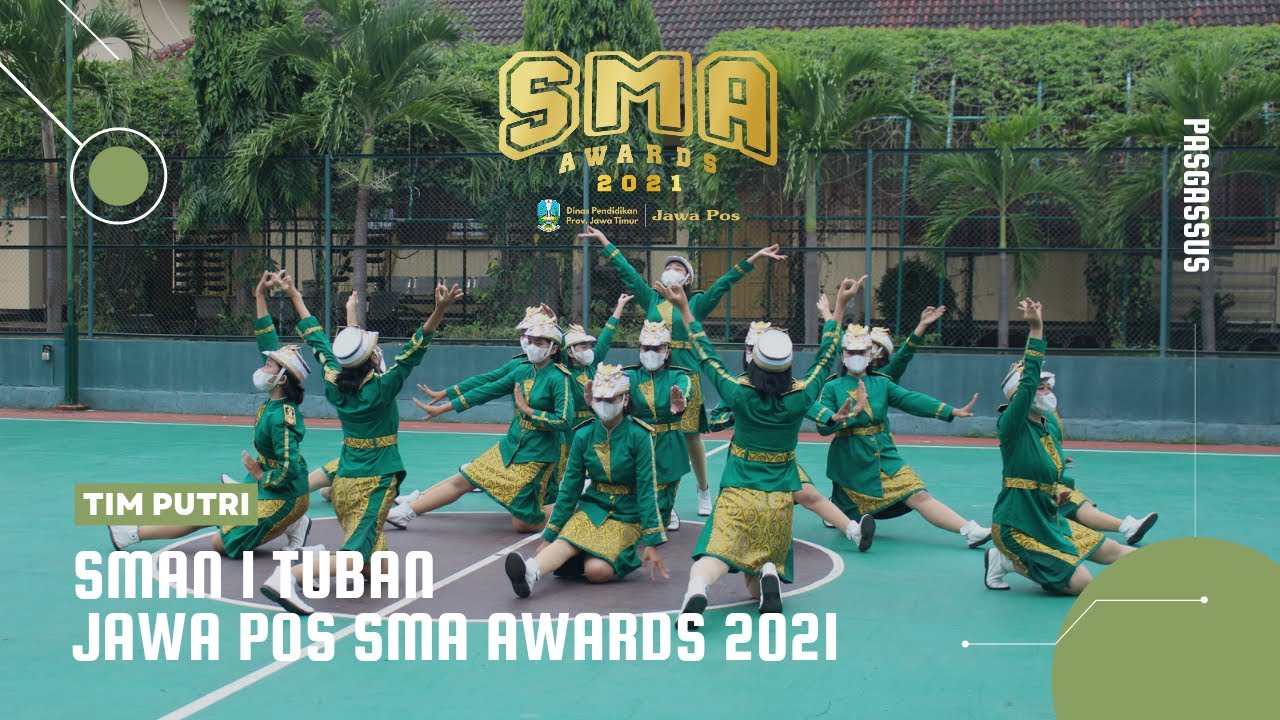 JAWA POS SMA AWARDS 2021 - PASKIBRA PUTRI - SMA NEGERI 1 TUBAN