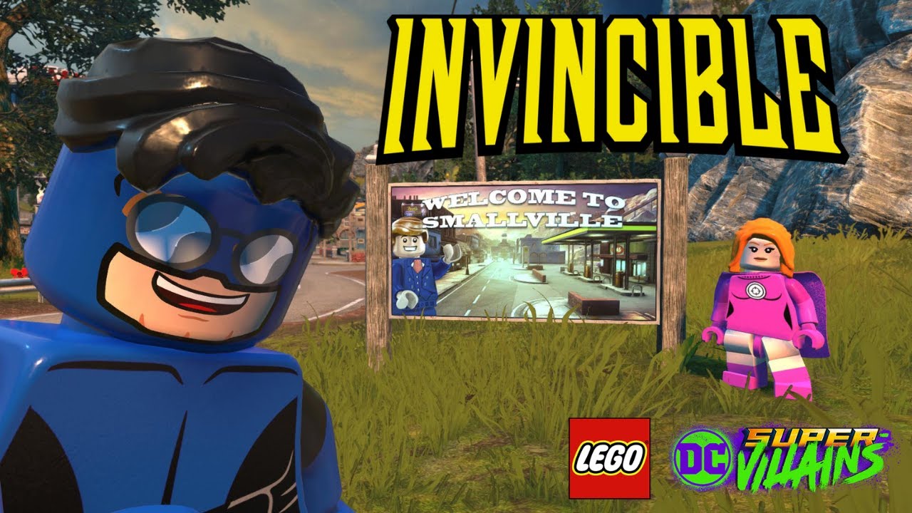 CÓMO HACER PERSONAJES DE INVENCIBLE EN LEGO DC: SUPERVILLANOS - Sazi