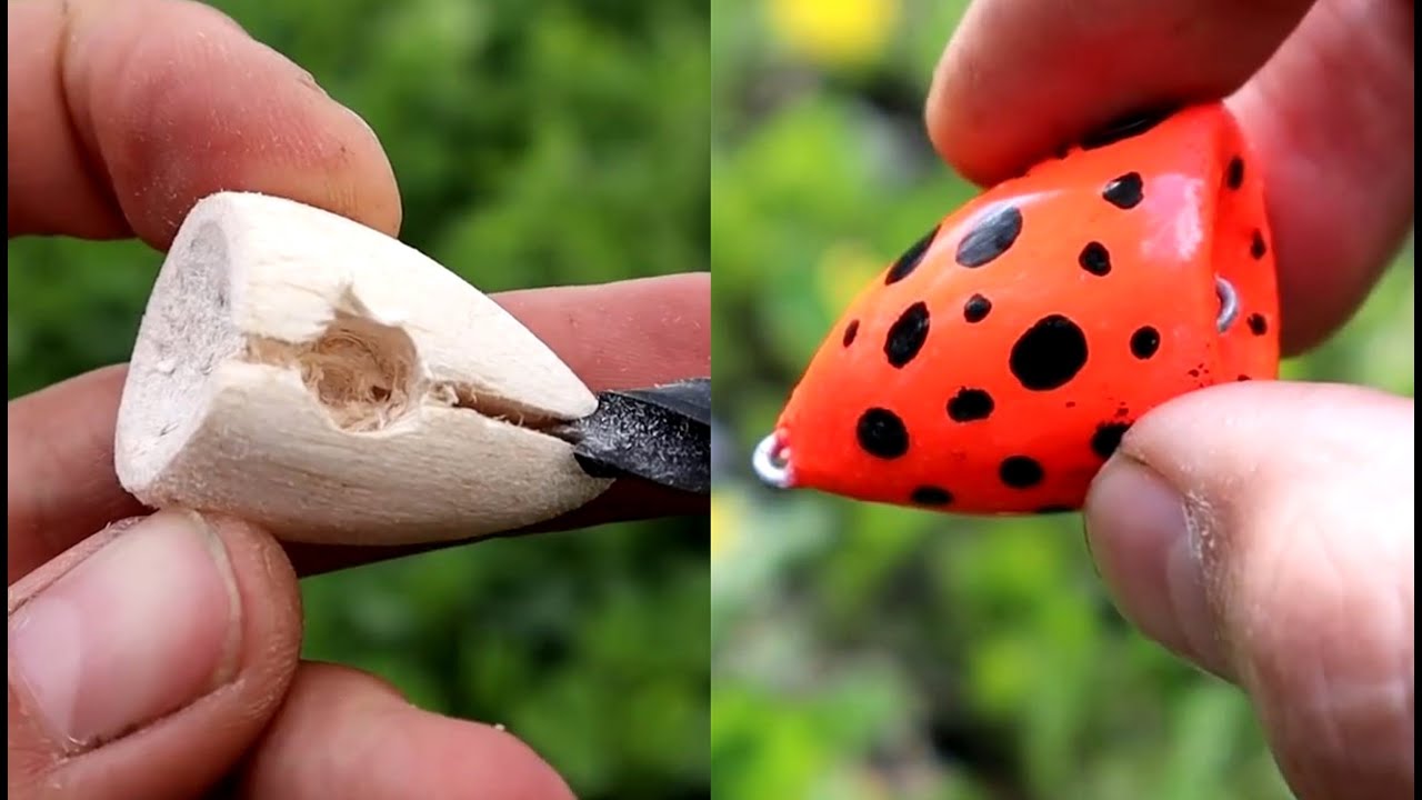How to MAKE a POPPER | Fishing LURE Making Tutorial DiY
