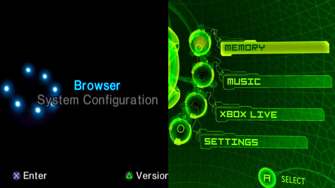 Comparing the PS2 and Original Xbox UI!
