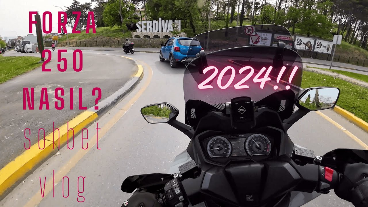 HONDA FORZA 250 2024  SAKARYA MOTOVLOG
