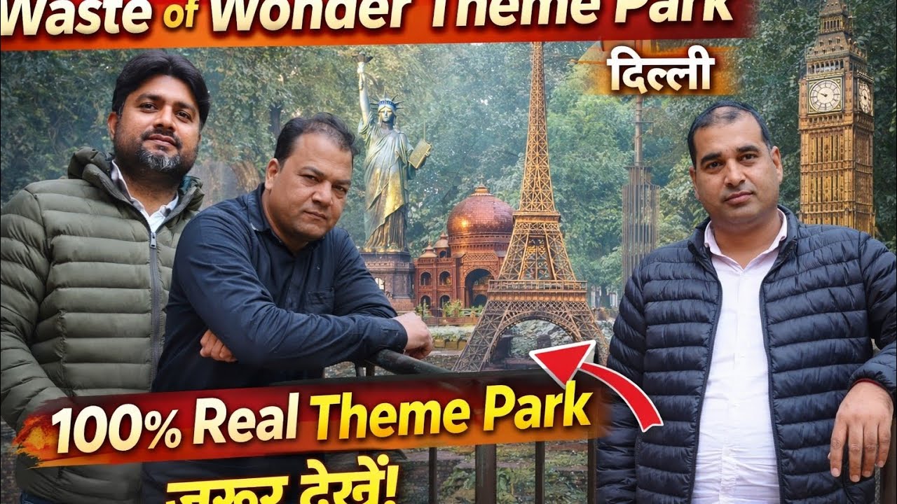 Waste of wonder Theme Park Vlog ll