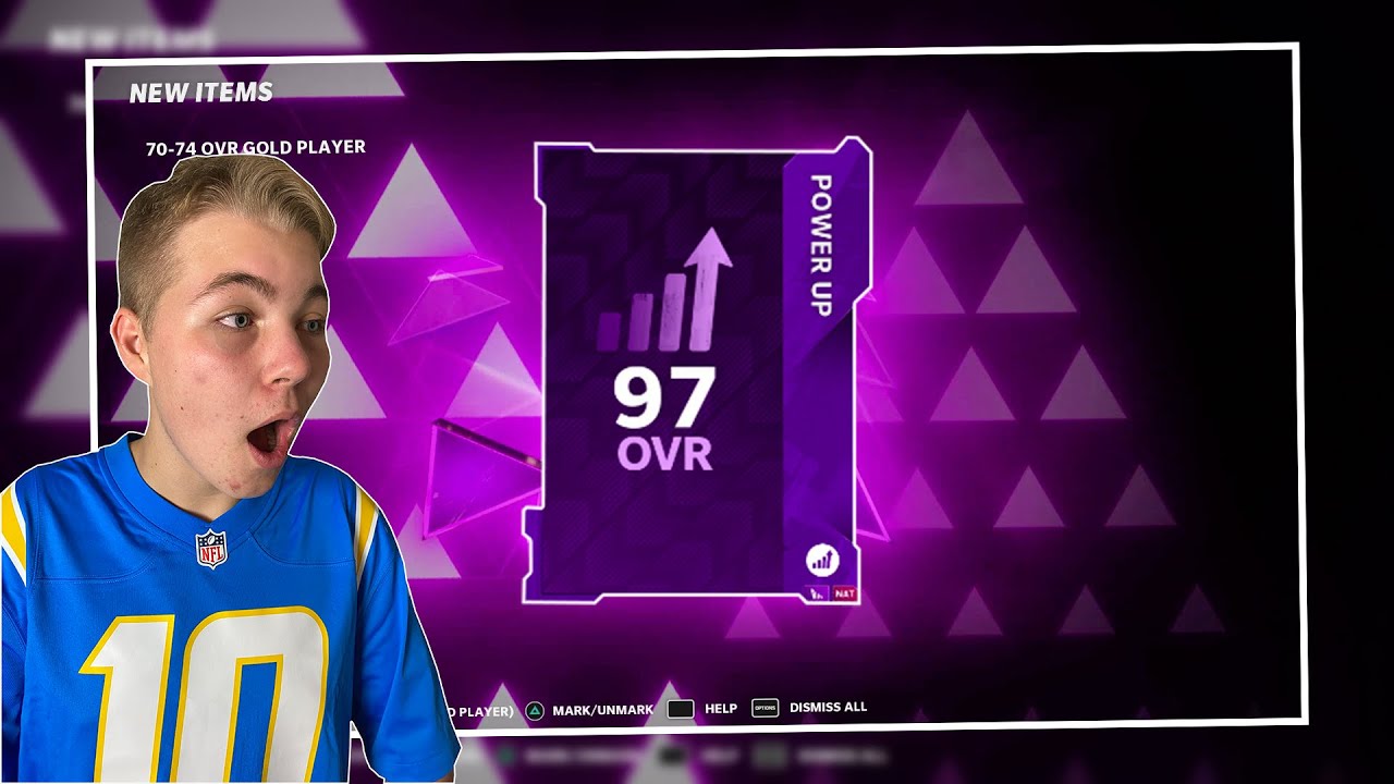Using our 97 Overall Power Up Pass on this Player! Madden 21 No Money Spent Ep. 98