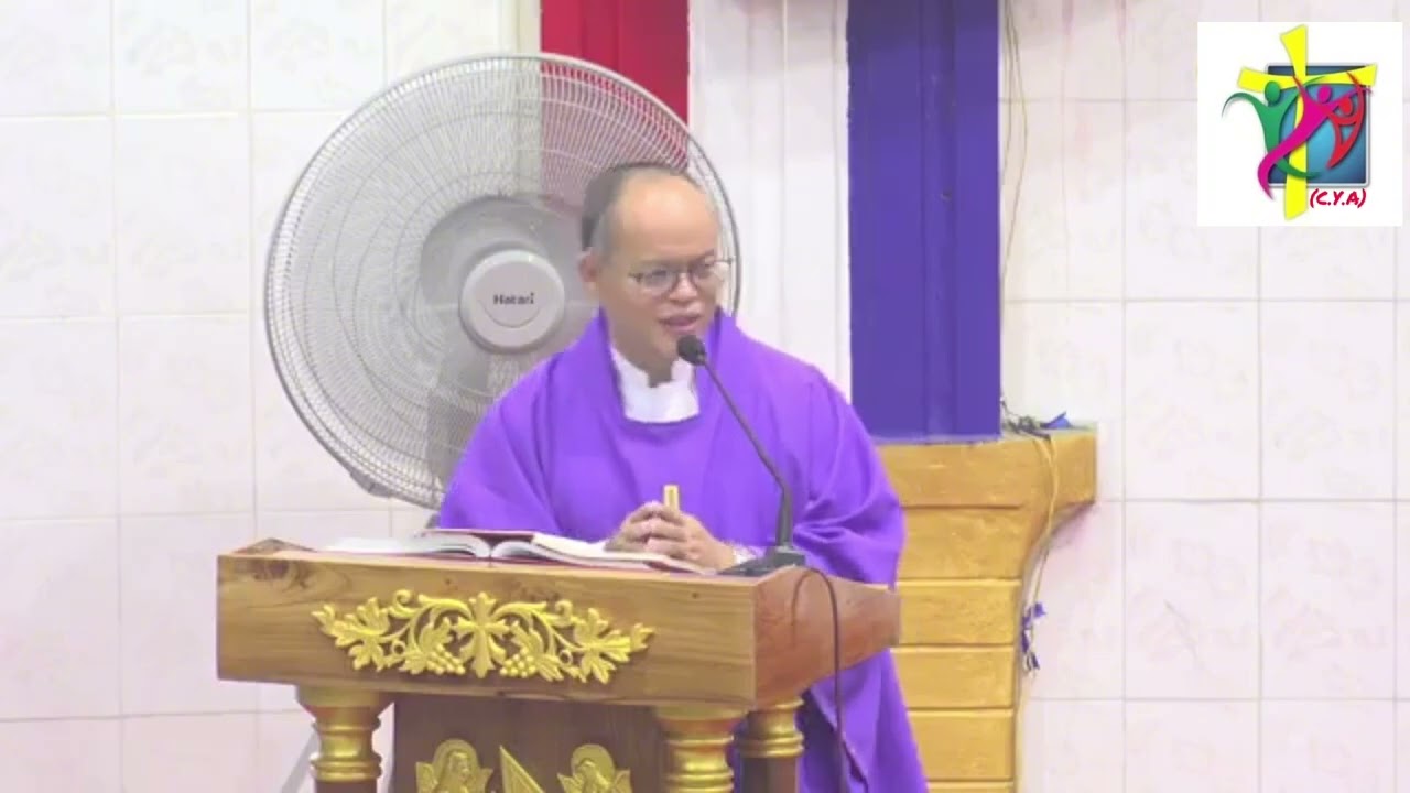 Monday of the First Week of Lent 23.2.2026. Homily by Rev Fr. Hyginus Myint Soe.