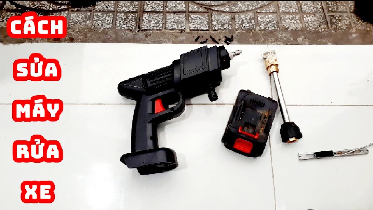 cách sửa máy rửa xe không lên nước
