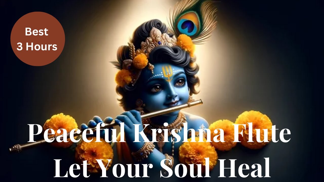 Divine Krishna Flute | Peaceful Instrumental for Meditation & Relaxation