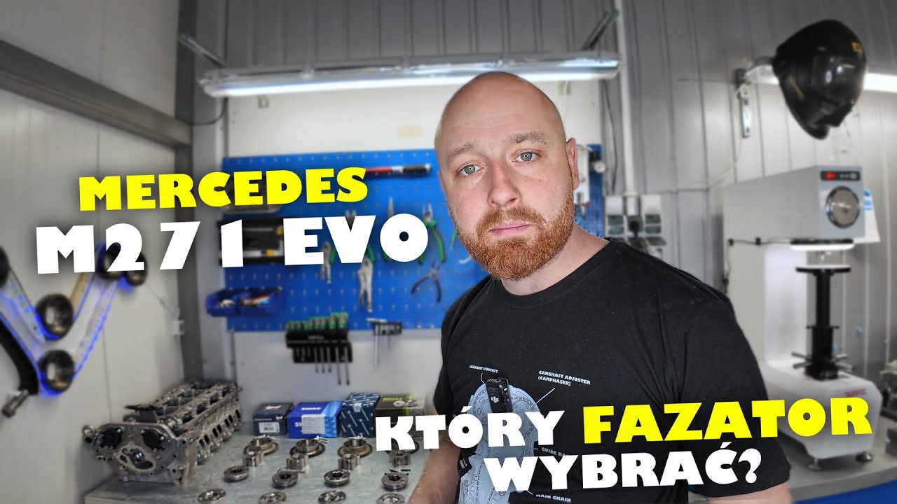 Test Fazatorów Mercedes 1.8 M271 EVO CGI