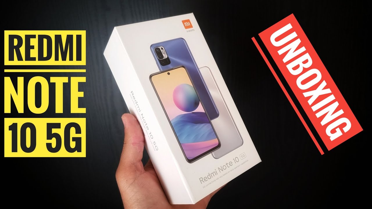 Redmi Note 10 5g unboxing | فتح العلبة + الانطباعات الاولية 🔥