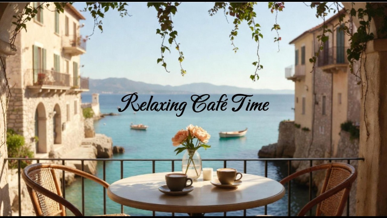 Italian Cafe Jazz ☕🇮🇹 | Relaxing Music by the Sea | Calm & Cozy Ambience