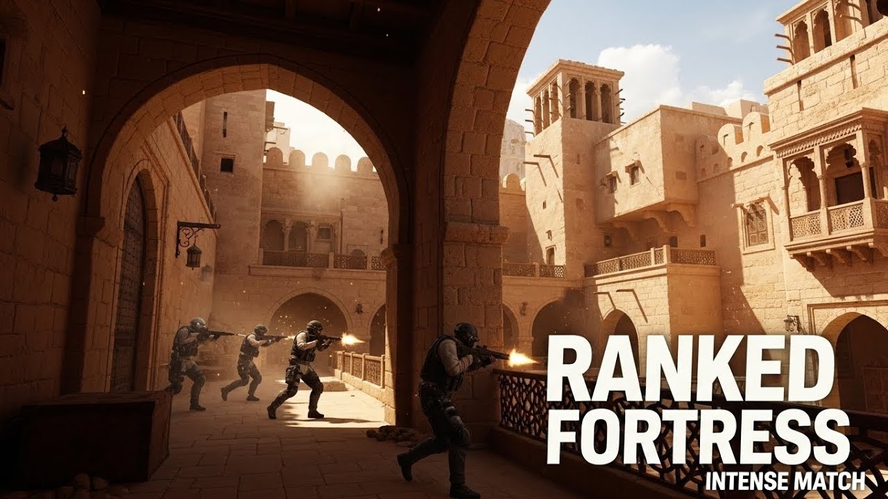 Most intense match of ranked in Fortress ft. Sobhan & Hammad