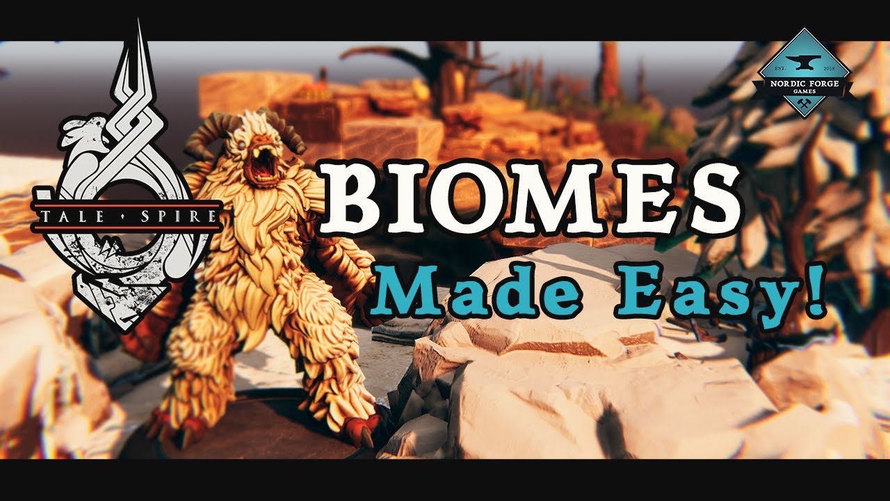 BIOMES MADE EASY | TaleSpire Landscapes taken to the NEXT LEVEL | Chimera