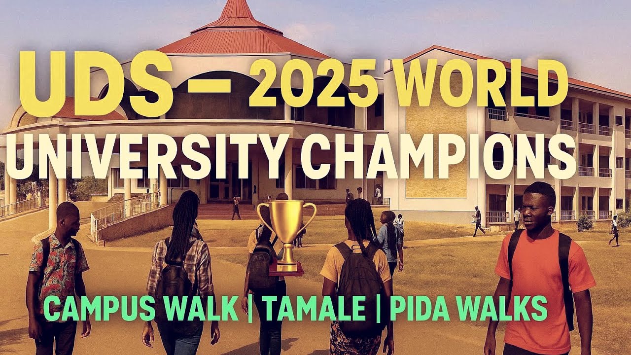 UDS Campus Tour | Campus of the 2025 FISU University World Cup Winners