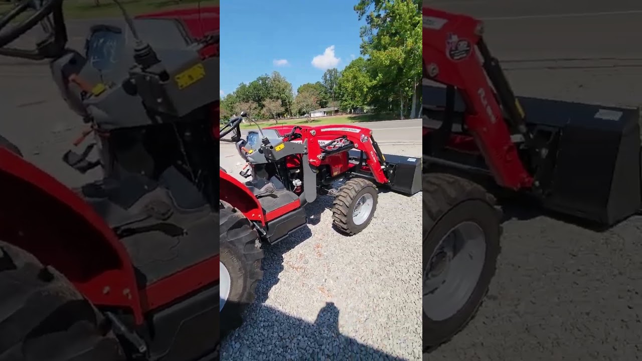Battle of the 50s. Massey 2850E vs Yanmar YM347a