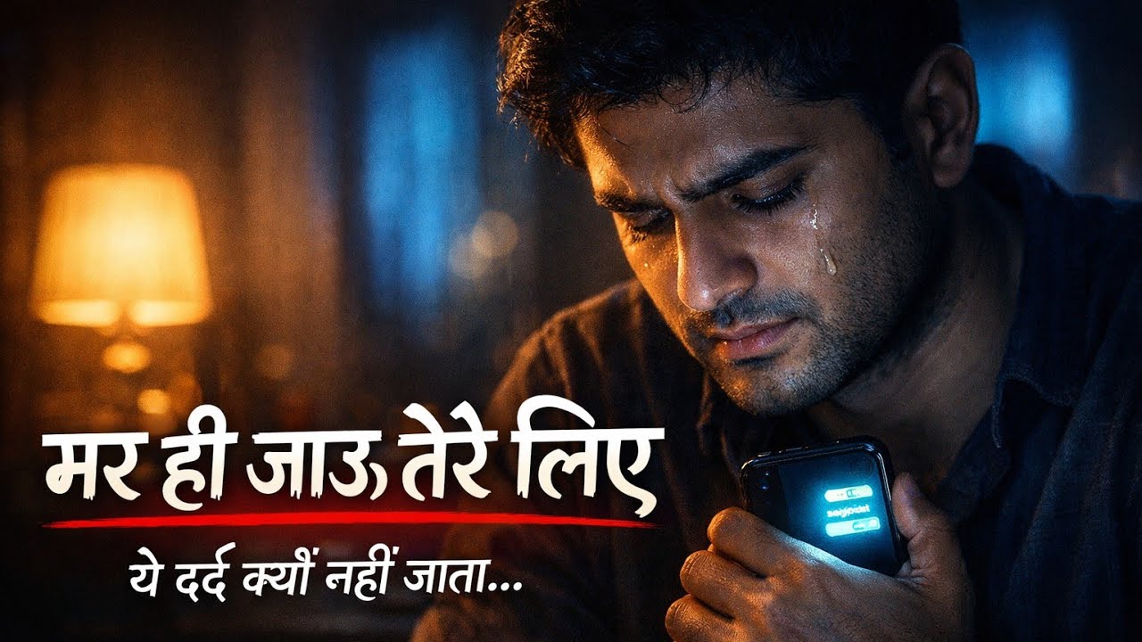 मर ही जाऊ तेरे लिए 😭 | Broken Heart Sad Song | Emotional Hindi Love Song