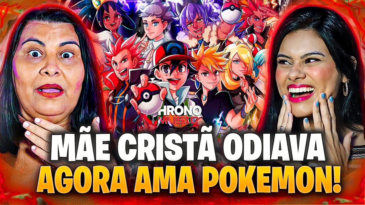 MÃE CRENTE CONHECE POKEMON! 😱 Campeões - CAMINHO DA VITÓRIA | Chrono