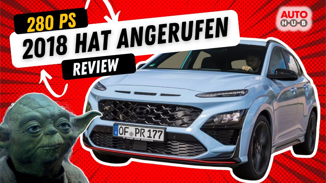 #Hyundai #Kona N - die Performance blaue Wildsau mit 280 PS