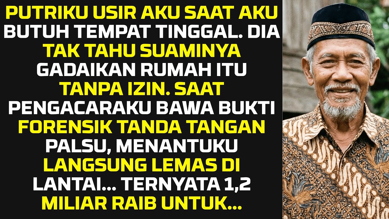 Aku Diusir Anakku Saat HUJAN DERAS. Lalu Aku Telpon Miliarder Yang Dulu Pernah Aku Selamatkan...