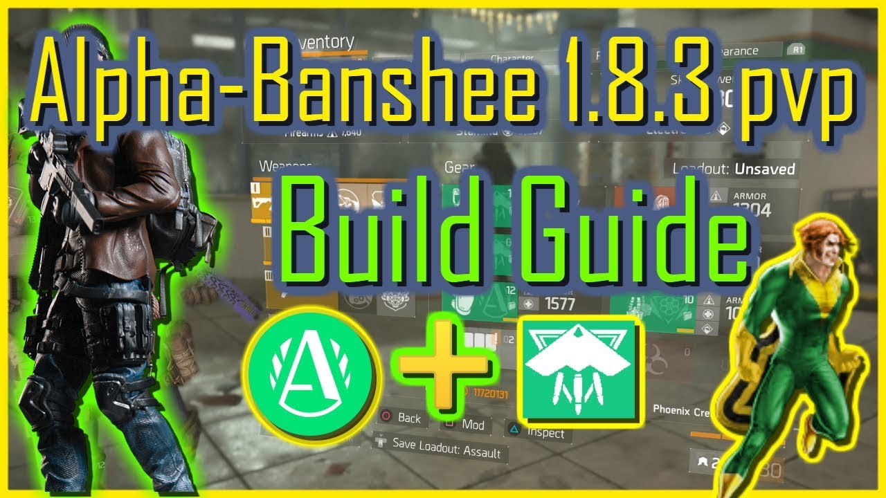 Alpha-Banshee 1.8.3 pvp (Build Guide)|The division|