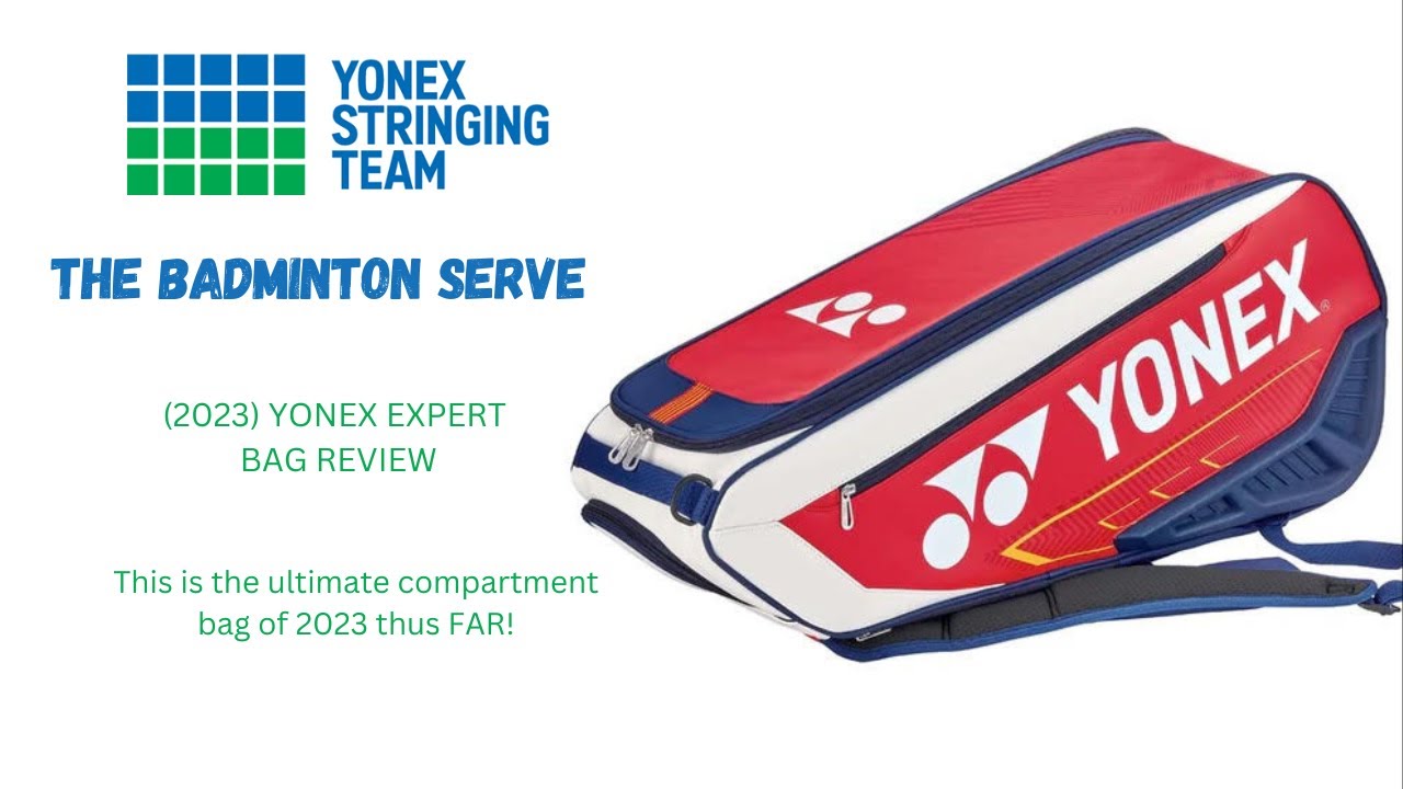 (2023) НОВАЯ СУМКА YONEX EXPERT!! Регулируемая внутренняя конструкция, защита от ударов и МНОГОЕ ...