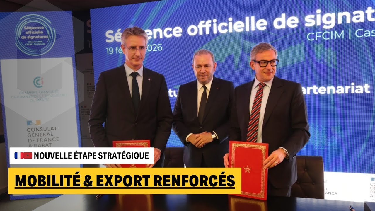 Ambassade, Consulats et CFCIM : une nouvelle étape stratégique pour la coopération économique