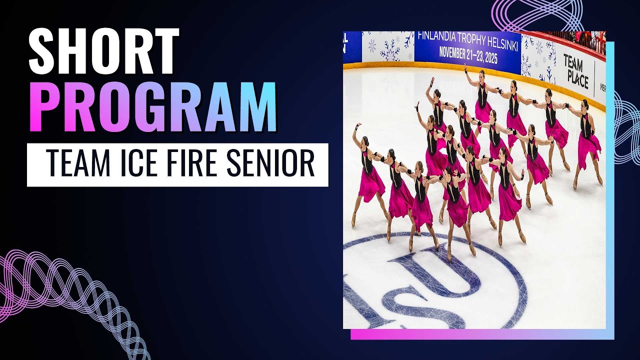 TEAM ICE FIRE SENIOR (POL)  | Short Program Helsinki 2025 | #worldsynchro